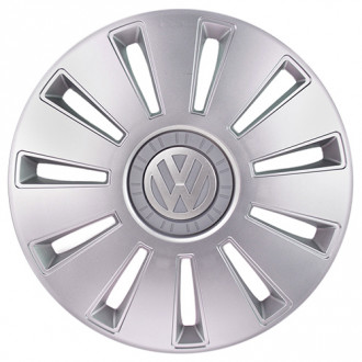 Колпаки REX для VW CRAFTER радиус R15 (комплект 4шт) Серебристый