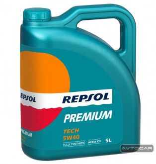 Синтетическое масло REPSOL Premium Tech 5W40 4 литра