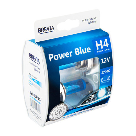Автолампы Brevia Power Blue H7 12V 55W PX26d (12070PBS) упаковка 2шт