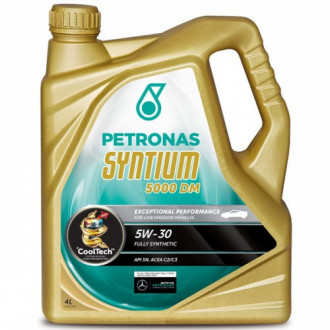 Масло Petronas Syntium 5000 DM 5W30 упаковка 4 литра