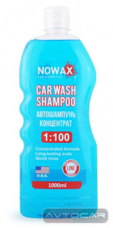 Автошампунь NOWAX Car Wash Shampoo 1000мл. NX01000