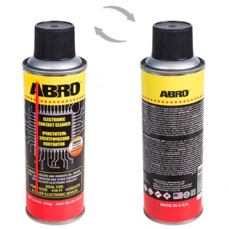 ABRO Очиститель электронных контактов ЕС-533 (163гр) (ЕС-533)