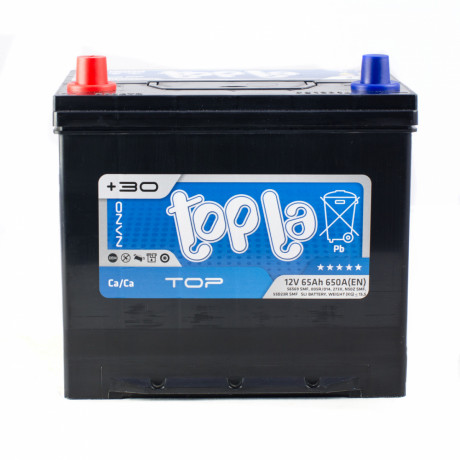 Аккумулятор Topla Energy Japan 65Ah пусковой ток 650A (118 665) &quot;1&quot; (+ слева)