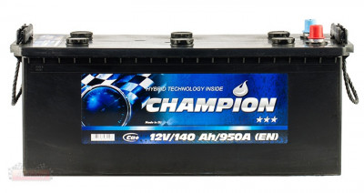 Аккумулятор Champion Black 140Ah пусковой ток 950A