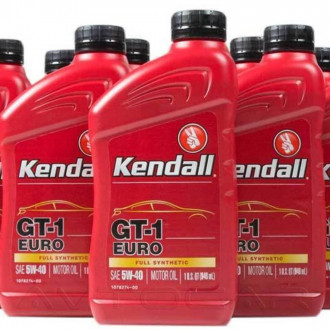 Масло Kendall GT-1 Euro Premium Full Synthetic Motor Oil SAE 5W-40 946мл.