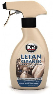 Очиститель и восстановитель кожаных кресел K2 Letan Cleaner упаковка 250мл