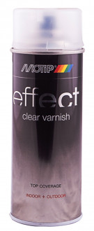 Матовый лак Motip Effect Clear Varnish бесцветный 400мл. (302203)