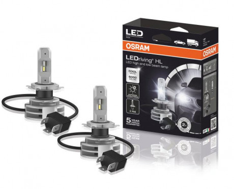 Автолампы светодиодные Osram LEDRiving HL H4 GEN2 LED 12/24V 14W 6000K P43T (9726CW)