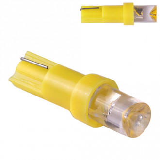 Лампа PULSO/габаритная/LED T5/1SMD-3030/12v/0.5w/3lm Yellow (LP-120325)