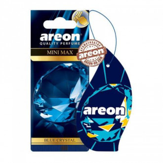Освежитель воздуха AREON сухой листик &quot;MINI MAX &quot; Blue Crystal/Голубой кристал (AMM04)