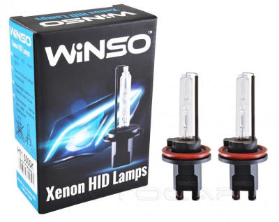 Лампы ксеноновые WINSO XENON H11 85V 35W PGJ19-2 KET (к-т 2шт.) 5000K