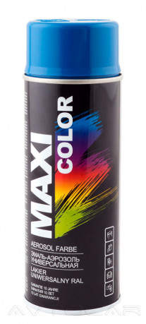 Акриловая краска Maxi Color RAL5010 цвет: темно-синий 400мл.