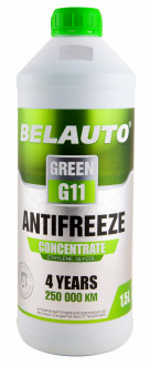 Концентрат охлаждающей жидкости Belauto зелёный (1.5 литра) AF1217