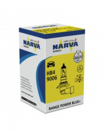 Narva Range Power Blue+ HB4 51W☀ 3700К