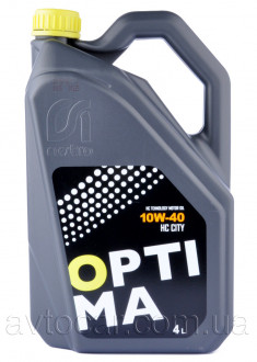 Масло Optima HC City SAE 10W-40  упаковка 4 литра