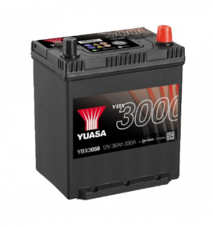 Аккумулятор YUASA SMF Battery 36Ah (330A) -/+ (0) YBX3056 
