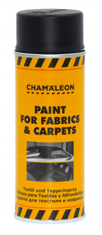 Краска для текстиля и ковриков черная (аэрозоль) Chamaeleon 26802 Германия