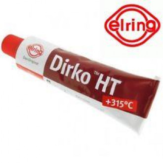 Герметик прокладочный Elring Dirko HT, цвет: красный, 70мл., 705.707