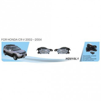 Фары доп.модель Honda CR-V/2002-04/HD-010L1&amp;L2/9006-12V55W/эл.проводка (HD-010L1&amp;L2)