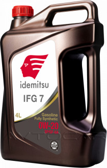 Моторное масло Idemitsu IFG7 0W-20 SP/GF-6A (dexos1 Gen2 Quality Level) 4 литра 30015128-746000020