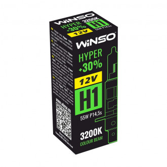 Автолампа Winso H1 HYPER +30% 55W P14.5s 12V (1шт.)