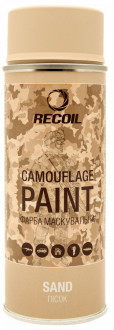 Маскировочная аэрозольная краска матовых цветов Recoil