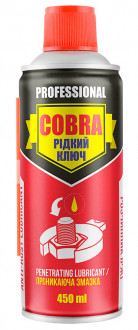 Проникающая смазка жидкий ключ Cobra Anti-Rust Lubricant (аэрозоль 450мл.) NX45300