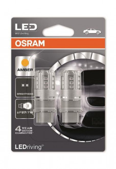 Лампы светодиодные Osram LEDriving PR27/7W LED 12V 1W W2.5X16Q (S8W DC) 3547YE-02B
