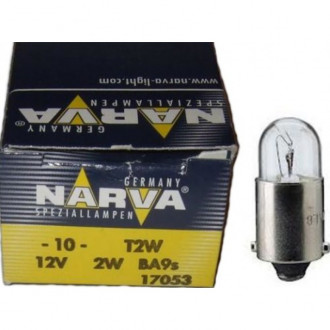 Указательная лампа накаливания NARVA 17053 12V 2W BA9s