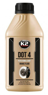 Тормозная жидкость K2 Dot 4 (упаковка 500мл) T104