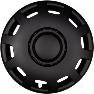 Колпаки колесные GRANIT радиус R15 комплект 4 шт. (Olszewski) Черный