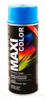 Акриловая краска Maxi Color RAL5015 цвет:небесно-синий 400мл.