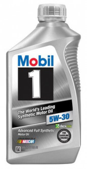 Синтетическое моторное масло Mobil Advanced Full Synthetic Engine Oil 5W-30 (упаковка 1 литр) США