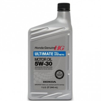 Масло моторное Honda Motor Oil API SN 5W-30 Ultimate