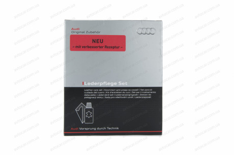 Комплект по уходу за кожаной обивкой салона автомобиля Audi Leather Care 00A096372020