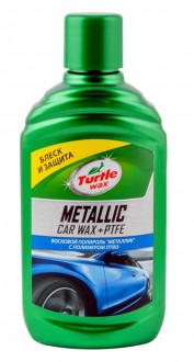 Полироль Metallic Car Wax Plus PTFE Turtle Wax (52889) 300мл