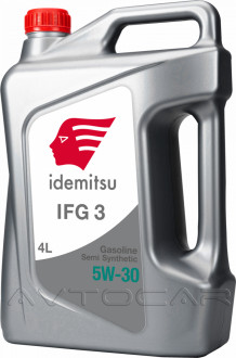 Моторное масло Idemitsu IFG3 5W-30 SN 4 литра 30015192-746000020