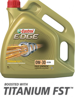 Cинтетическое моторное масло CASTROL EDGE 0W-30 A3/B4 4 литра