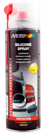 Cмазка силиконовая Motip Silicone Spray (аэрозоль 500мл.) 090107BS