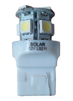 Автолампы светодиодные SOLAR Led лампы W21W 8 диодов  2 шт.
