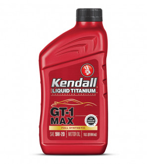Масло Kendall® GT-1 Max Motor Oil with Liquid Titanium 5W-20 946мл.