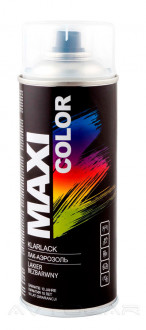 Акриловый лак Maxi Color бесцветный глянцевый 400мл.