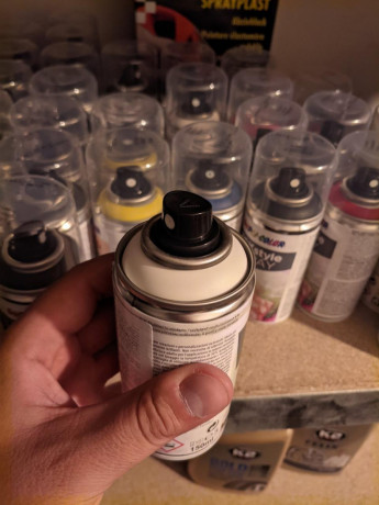Краска для ткани белая Dupli-Color Textil Spray аэрозоль 150мл. 319921