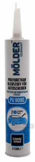 Герметик для вклеивания стекол MOLDER Polyuretan Klebstoff Fur Autoscheiben, цвет: черный, 310мл.