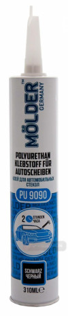 Герметик для вклеивания стекол MOLDER Polyuretan Klebstoff Fur Autoscheiben цвет черный 310мл.