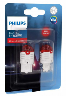 Автолампы Philips Ultinon Pro3000 LED W21W LED 12V 1.75W W3X16D (11065U30RB2) 2шт