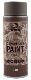 Маскировочная аэрозольная краска матовая Recoil Тан HAM104