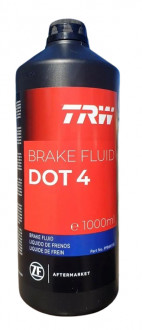 Тормозная жидкость TRW DOT4 1 л. PFB401