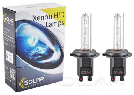 Лампы ксеноновые SOLAR Xenon HID H7 85V 35W PX26d KET (2шт.) 6000K
