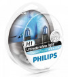 Автолампы Philips Diamond Vision H1 5000K 12V 55W P14.5S (2шт) 12258DVS2